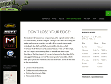 Tablet Screenshot of huntersedgearchery.com